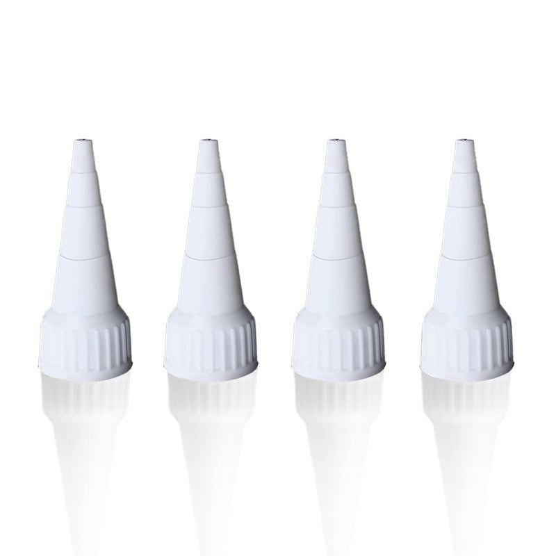فيرست تشويس غطاء أطراف أداة توزيع المكياج من 1st Choice لأنابيب لاصقة E6000 Craft Glue 3.7 أونصة (4 قطع) - Image 1